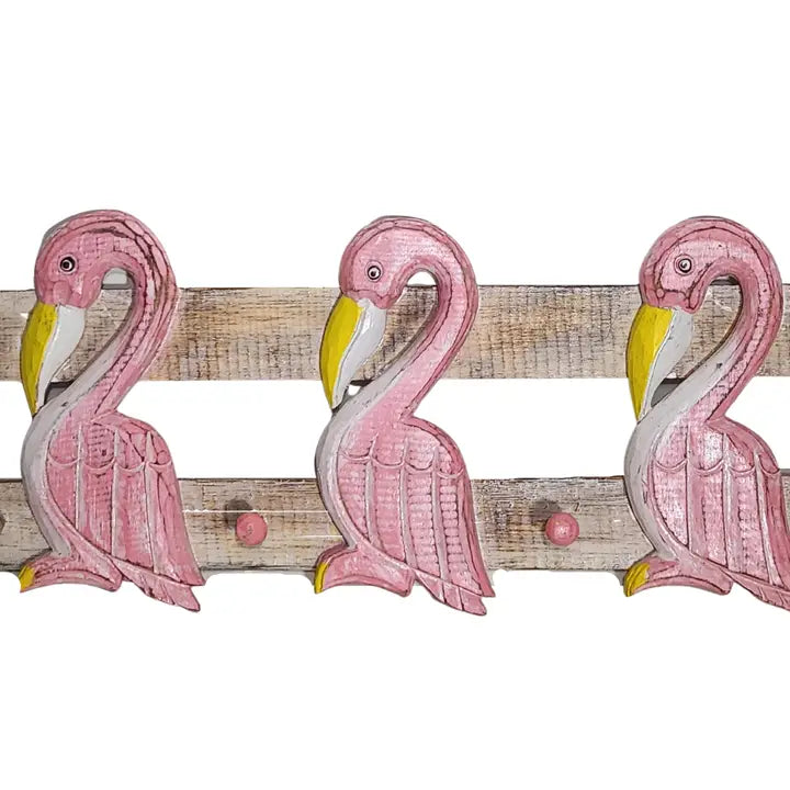 Flamingo Hat Rack