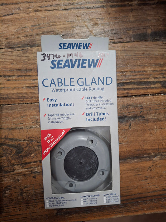 Seaview Cable gland. Waterproof routing forcables, new in box