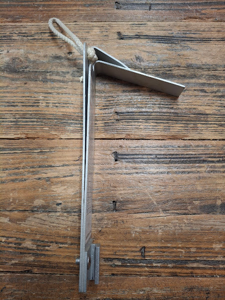 Metal tension gauge Model A side view