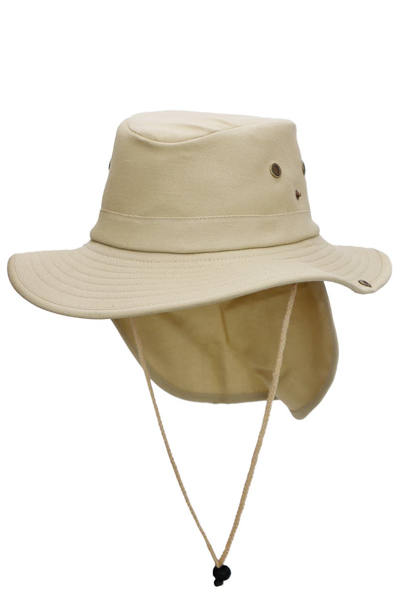 Boonie Fisherman Neck Cover Bucket Hat